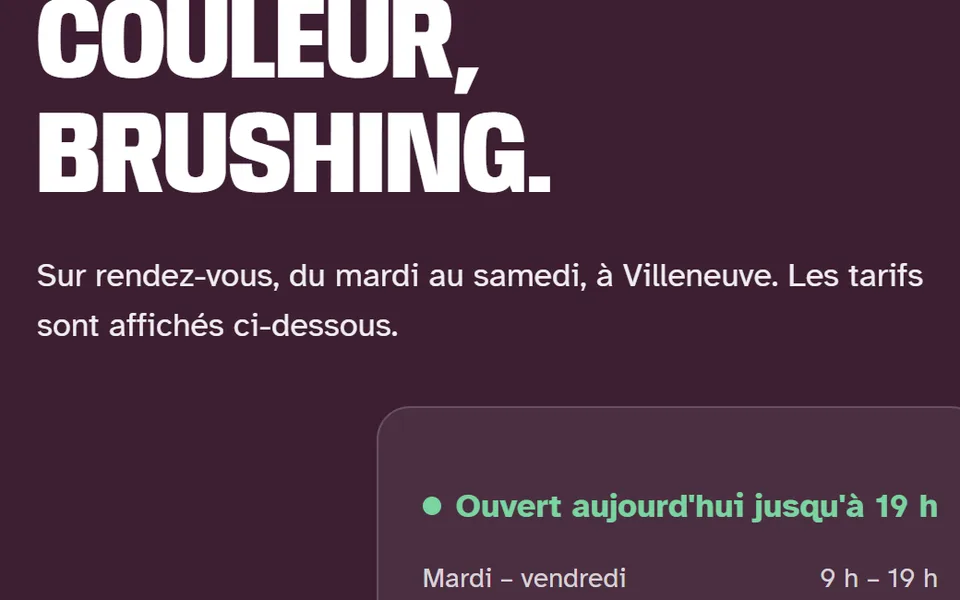 Nouveau site : un paragraphe blanc, en plus grand, sur la photo assombrie.