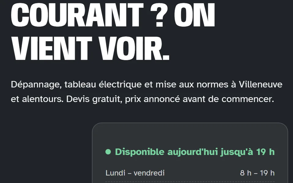 Nouveau site : un paragraphe blanc, en plus grand, sur la photo assombrie.