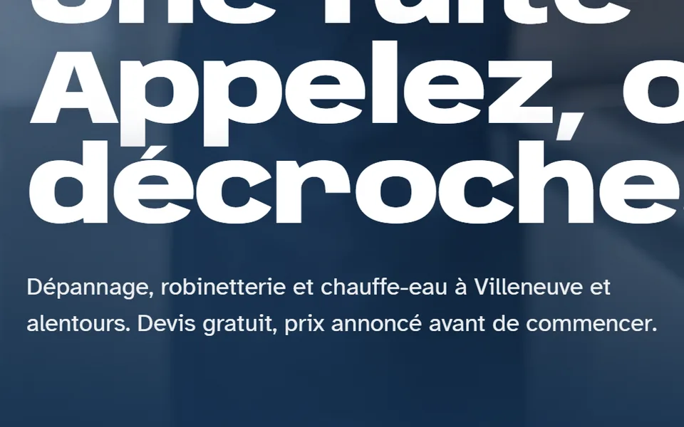 Nouveau site : un paragraphe blanc, en plus grand, sur la photo assombrie.