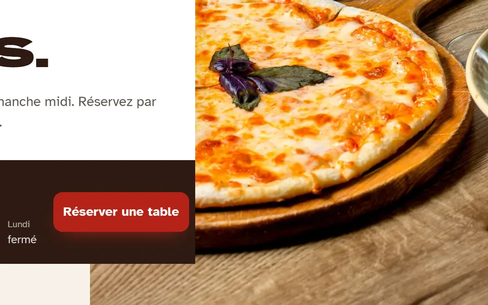 Nouveau site : le bas de l’écran, sans bandeau.